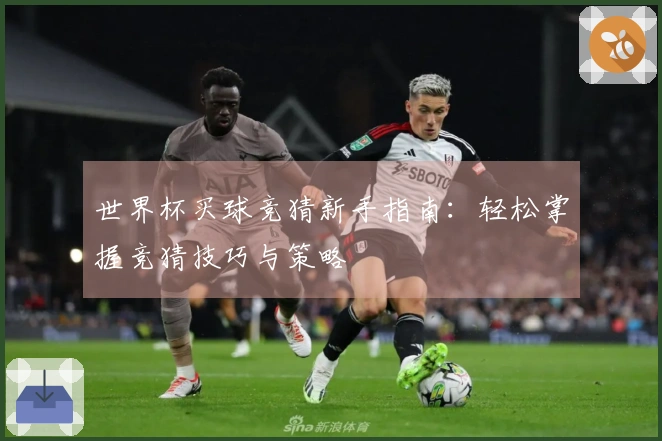 世界杯买球竞猜新手指南：轻松掌握竞猜技巧与策略